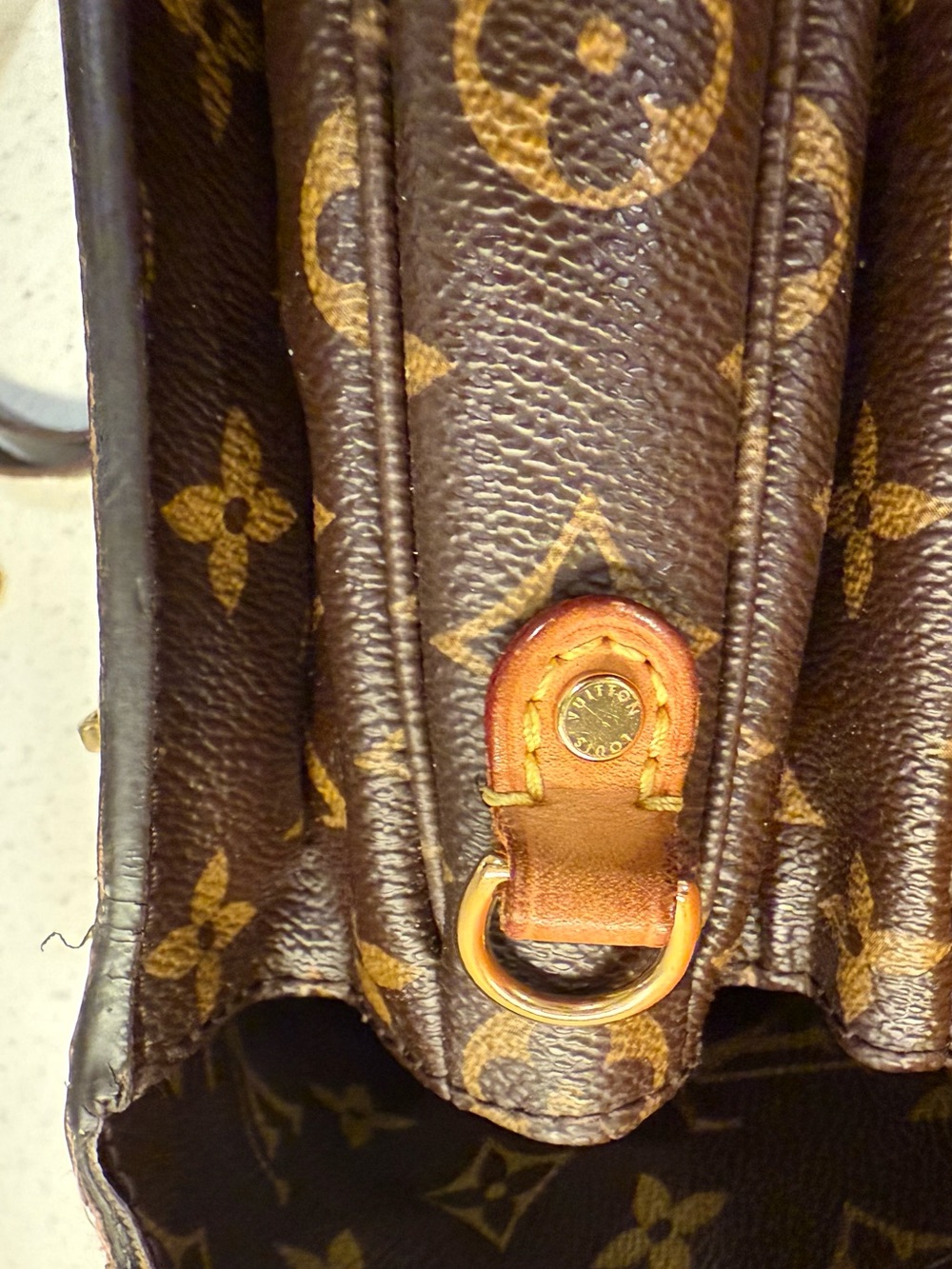 Louis Vuitton Brown Monogram Canvas Pochette Metis-Style Crossbody - Picture 10 of 16